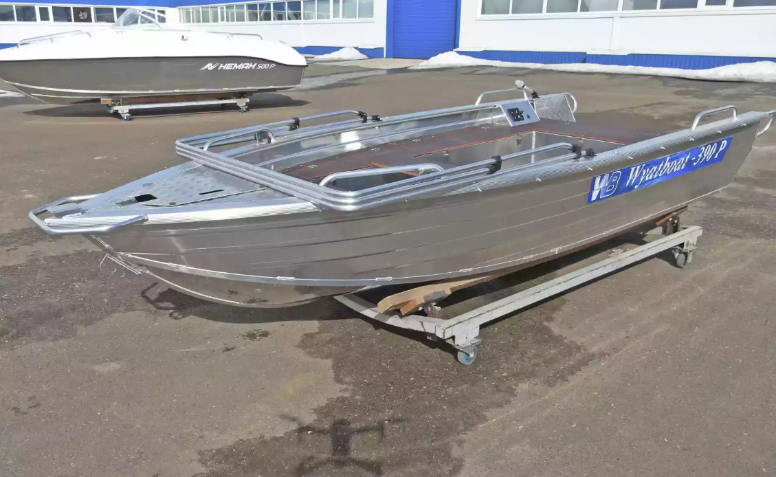 Алюминиевая лодка Wyatboat-390РМ в Прокопьевске