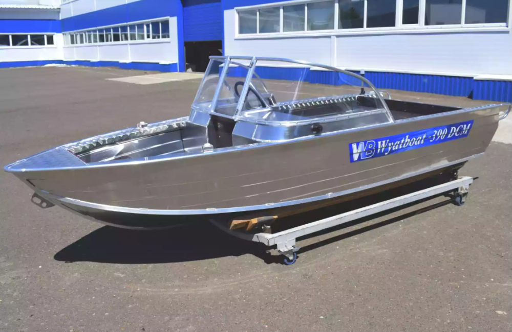 Алюминиевая лодка Wyatboat-390 DCM в Прокопьевске