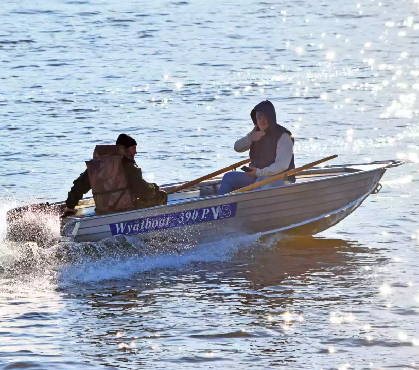 Алюминиевая лодка Wyatboat-390 P в Прокопьевске