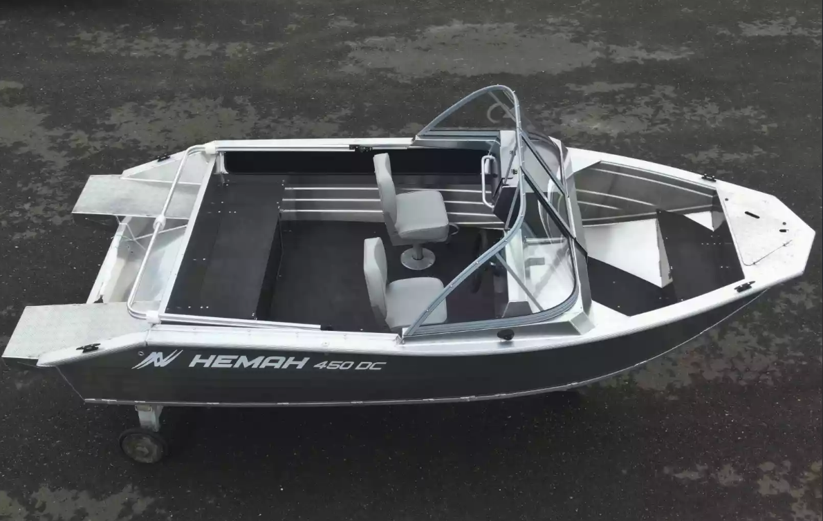 Алюминиевый катер Неман-450 DC NEW без покраски в Прокопьевске