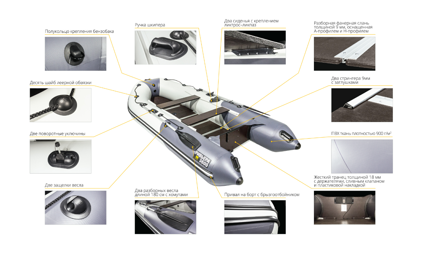 Лодка Ривьера Компакт 2900 СК в Прокопьевске