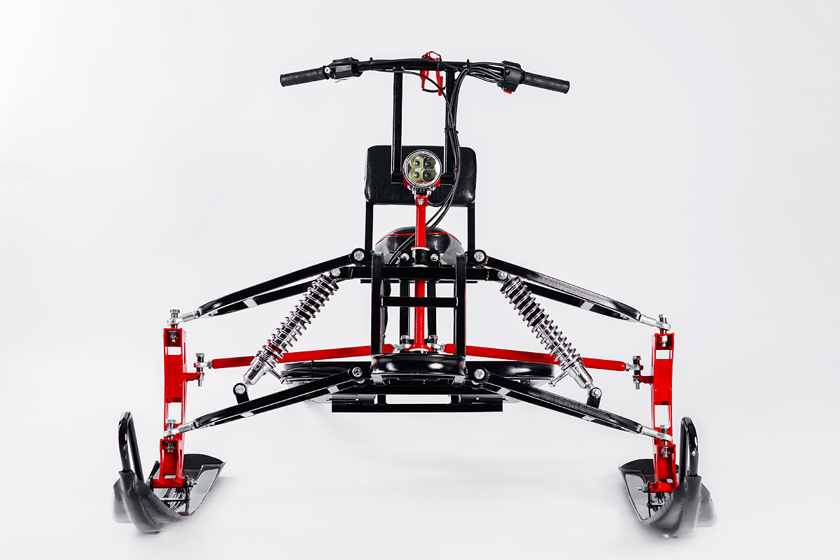 Лыжный модуль IKUDZO TERRAIN с подогревом ручек металлические лыжи в Прокопьевске