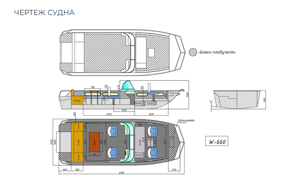 Алюминиевый катер Wyatboat-660 в Прокопьевске