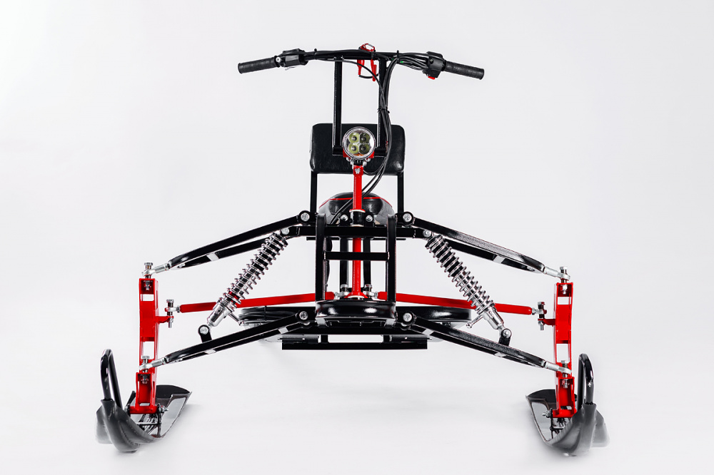 Лыжный модуль IKUDZO с подогревом ручек пластиковые лыжи в Прокопьевске