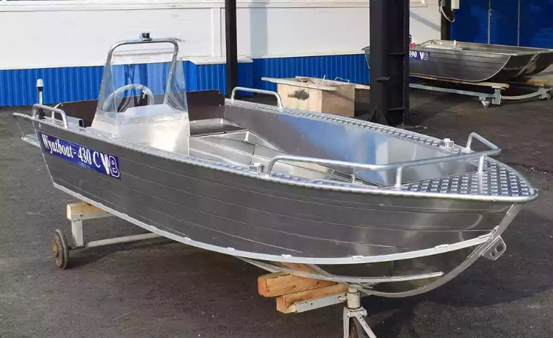 Алюминиевый катер Wyatboat-430 C в Прокопьевске