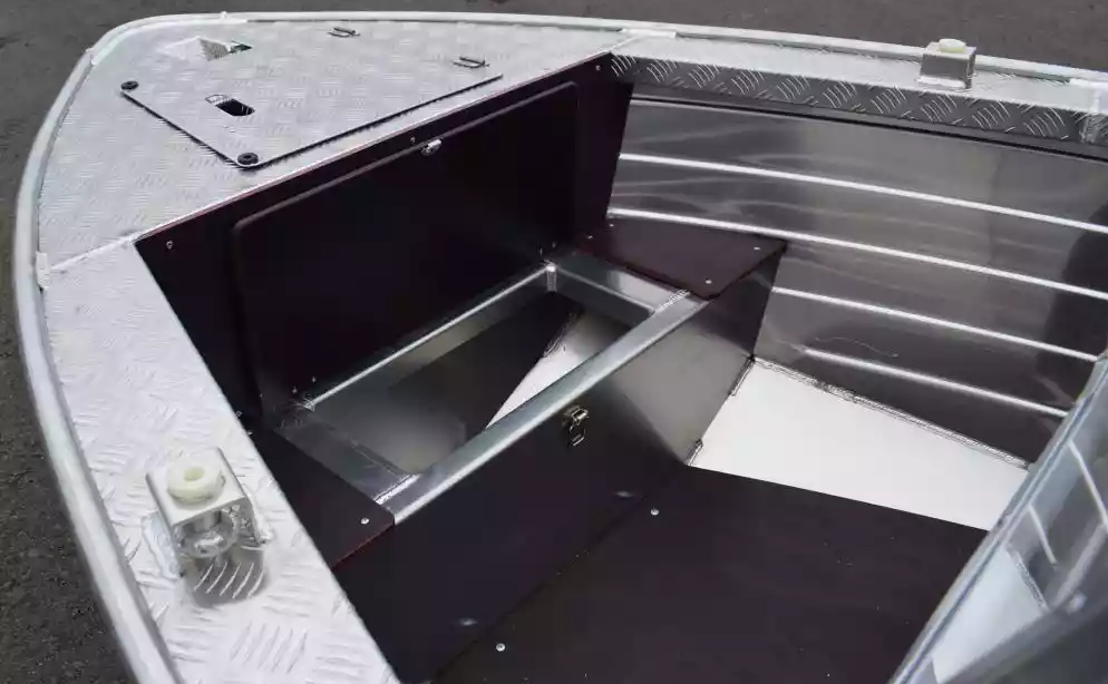 Алюминиевая лодка Wyatboat-390 DCM Увеличенный борт в Прокопьевске