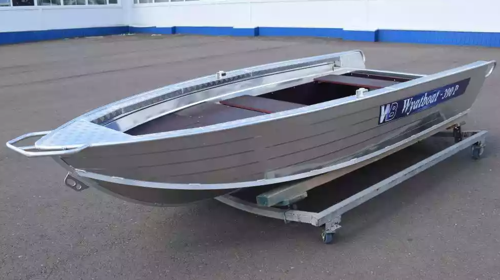 Алюминиевая лодка Wyatboat-390Р Fish в Прокопьевске