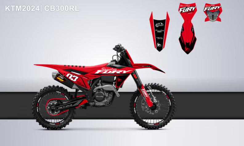 Кроссовый мотоцикл Sanchez Fury CB300RL в Прокопьевске