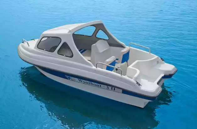 Стеклопластиковый катер Wyatboat-3 П (полурубка) в Прокопьевске