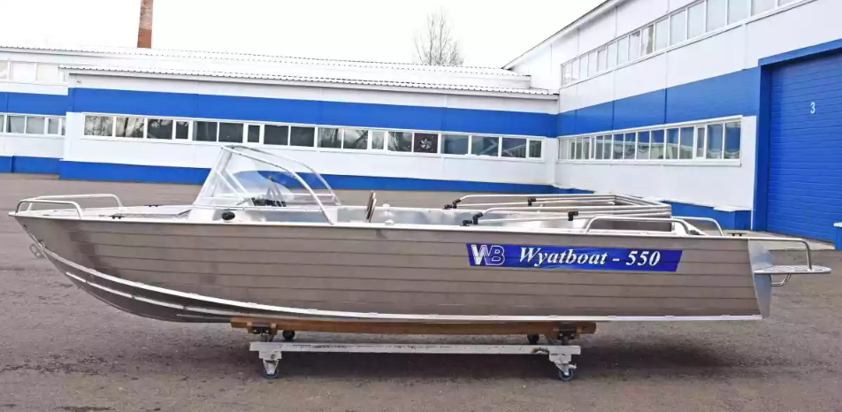 Алюминиевый катер Wyatboat-550 Pro в Прокопьевске