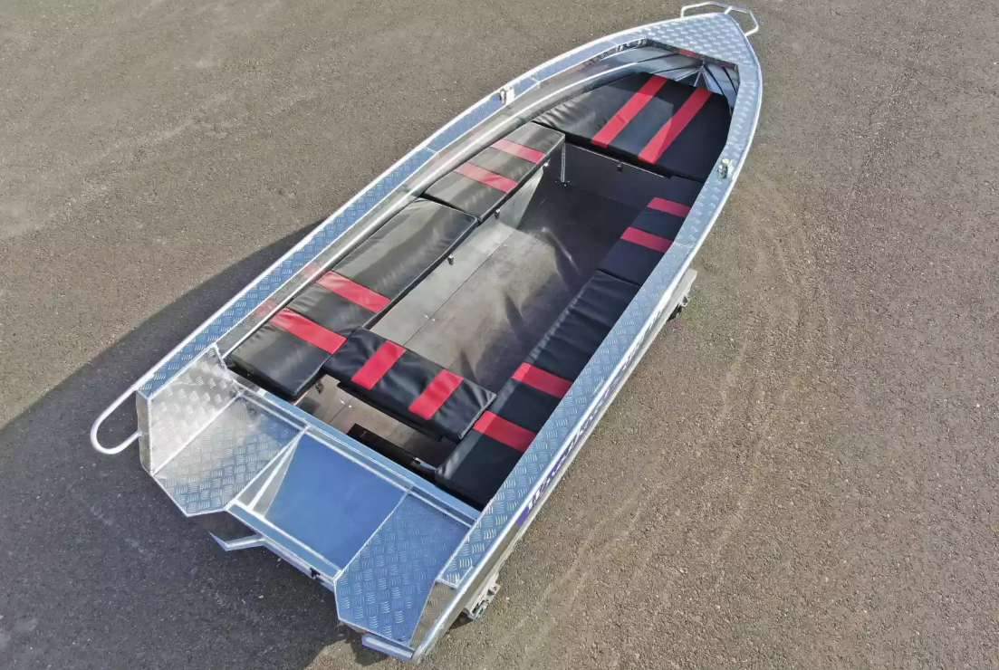Алюминиевая лодка Wyatboat-390РМ увеличенный борт в Прокопьевске