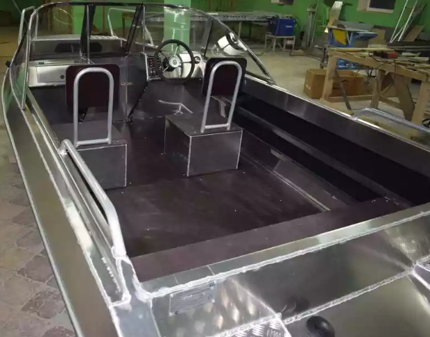 Алюминиевый катер Неман-500 DC (без покраски) в Прокопьевске