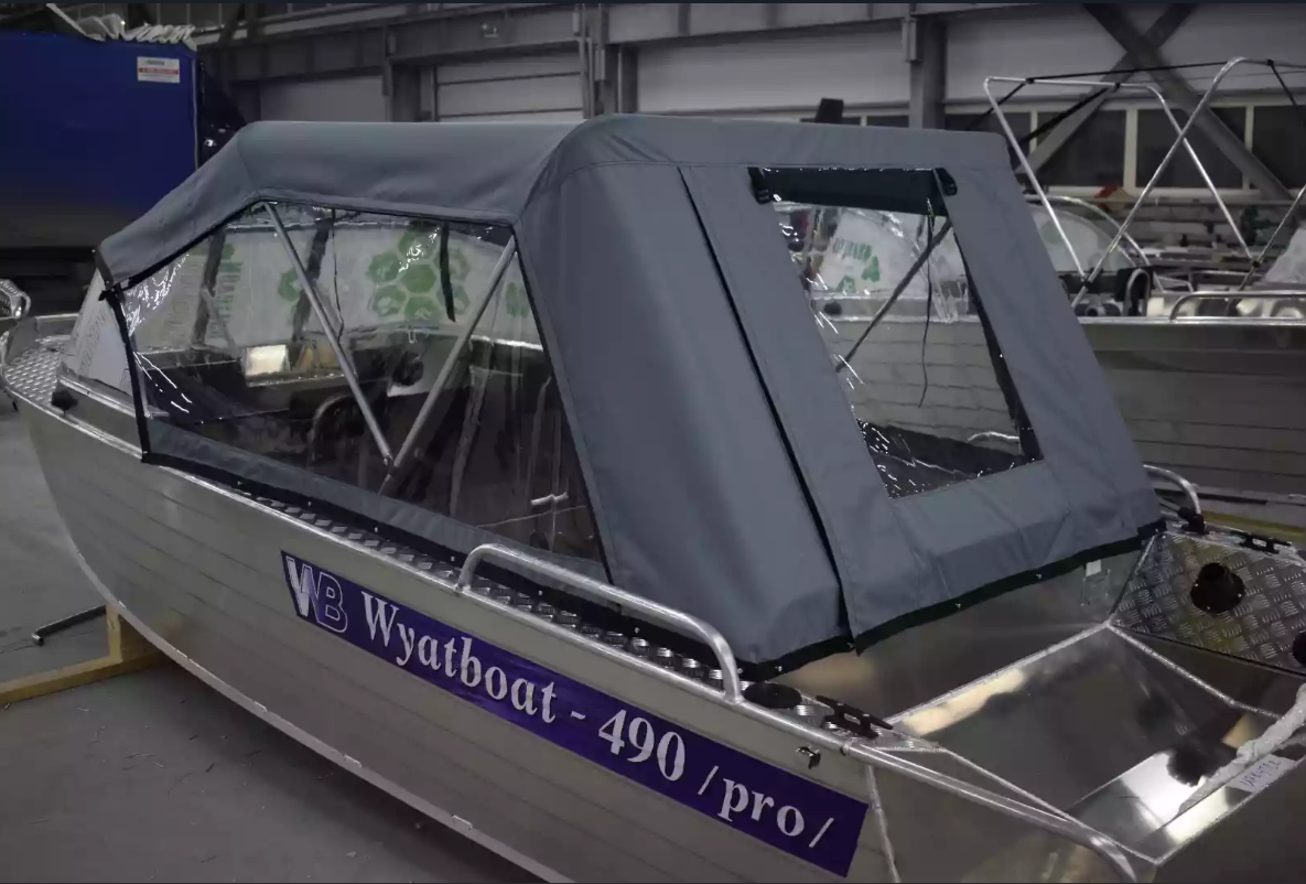 Алюминиевый катер Wyatboat-490 Pro в Прокопьевске