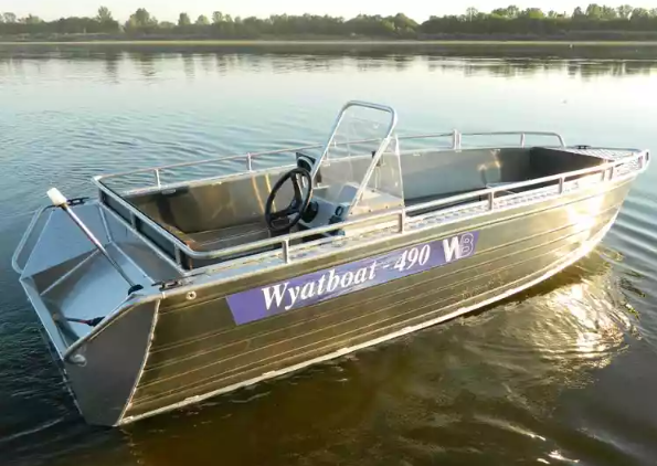 Алюминиевый катер Wyatboat-490 C в Прокопьевске