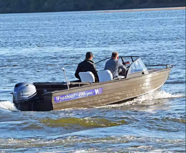 Алюминиевый катер Wyatboat-490 Pro в Прокопьевске