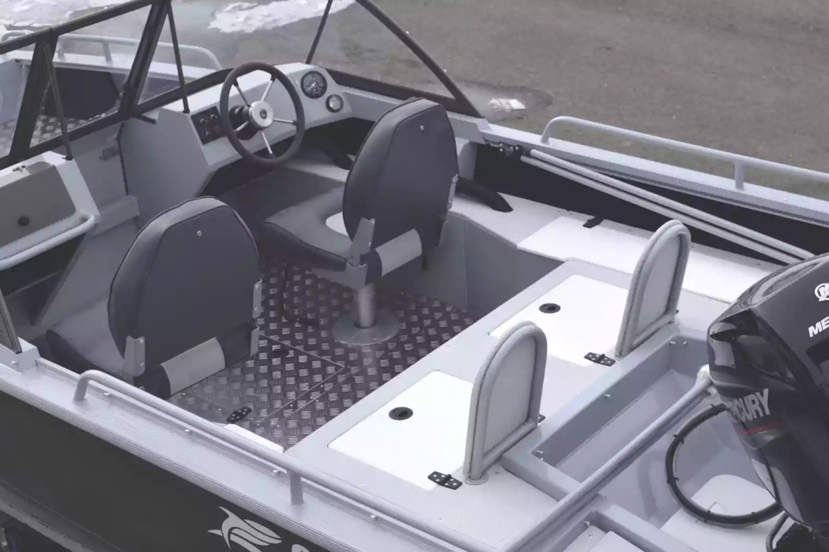 Алюминиевый катер Gold Fisher 480 DCM FISH в Прокопьевске