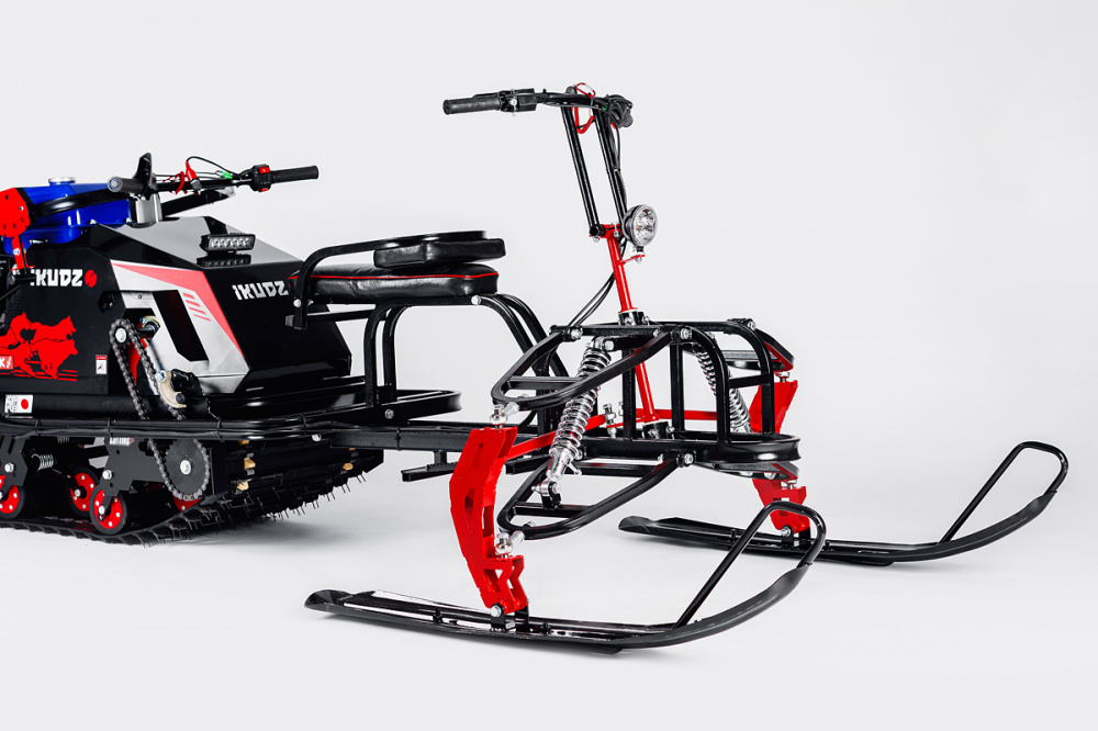 Лыжный модуль IKUDZO TERRAIN с подогревом ручек металлические лыжи в Прокопьевске