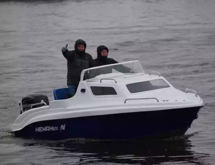 Комбинированный катер Neman-500 с каютой в Прокопьевске