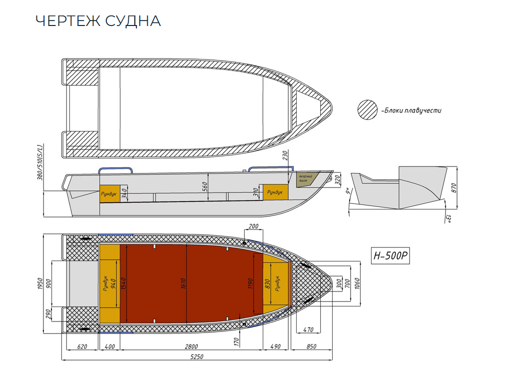 Алюминиевая лодка Неман-500 P в Прокопьевске