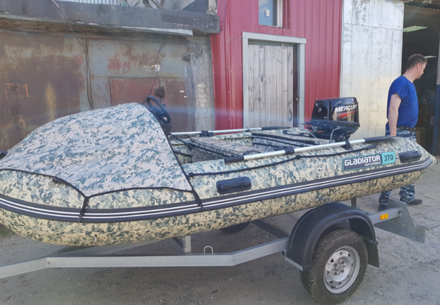 НАДУВНАЯ ЛОДКА GLADIATOR C370AL в Прокопьевске