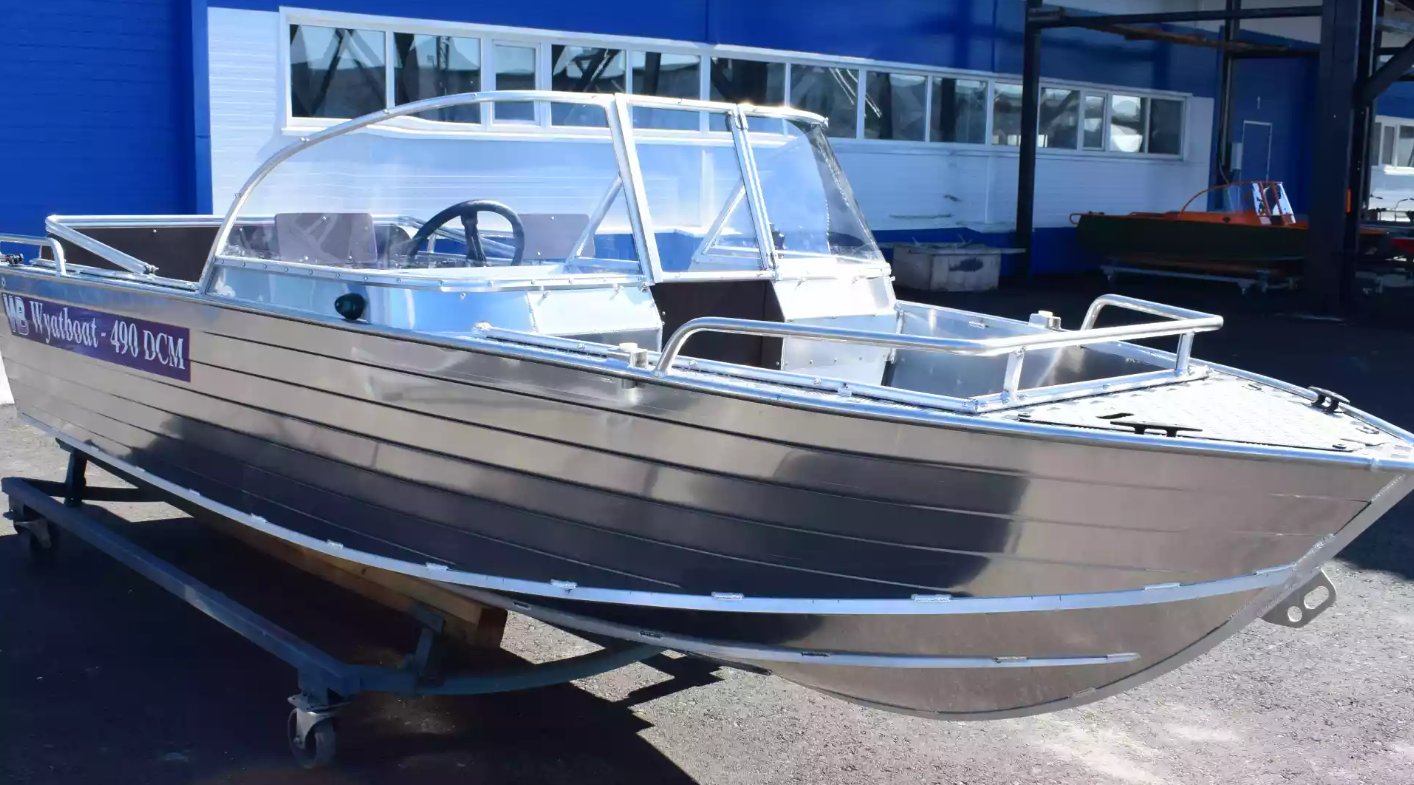 Алюминиевый катер Wyatboat-490 DCM в Прокопьевске