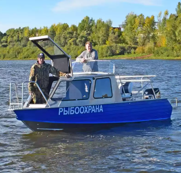 Алюминиевый катер Неман 550 с каютой в Прокопьевске