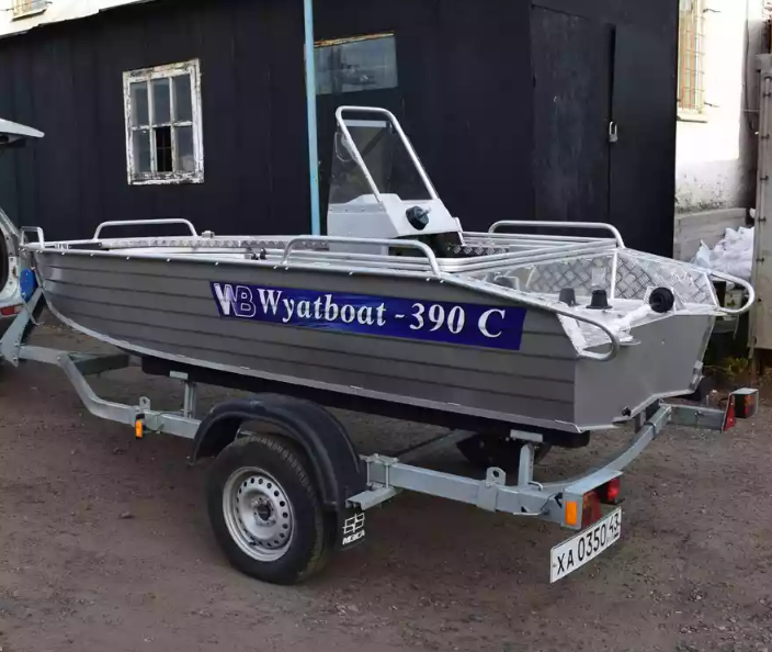 Алюминиевый катер Wyatboat-390 C в Прокопьевске