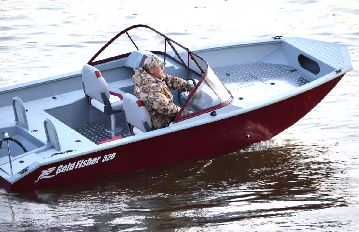 Алюминиевый катер Gold Fisher 520 DCM FISH в Прокопьевске