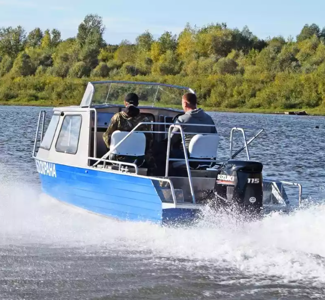 Алюминиевый катер Неман 550 с каютой в Прокопьевске