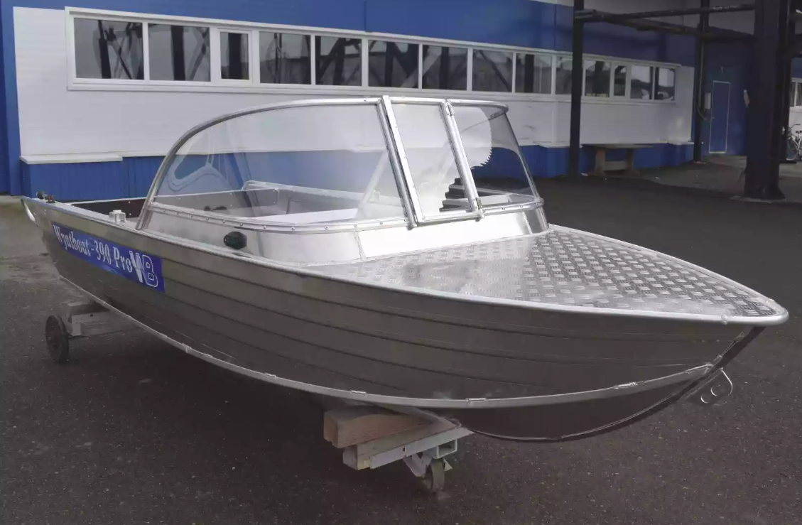 Алюминиевая лодка Wyatboat-390 Pro в Прокопьевске