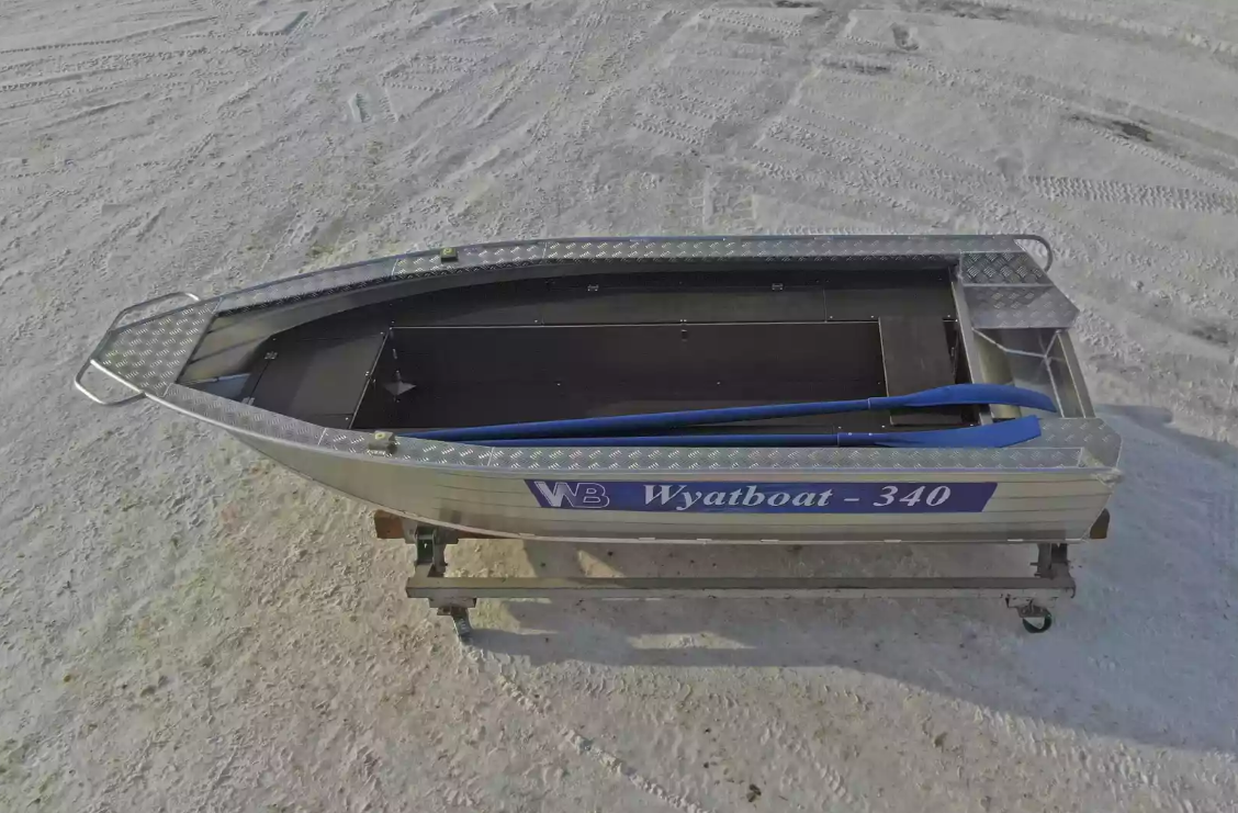 Алюминиевая лодка Wyatboat-340 РМ в Прокопьевске