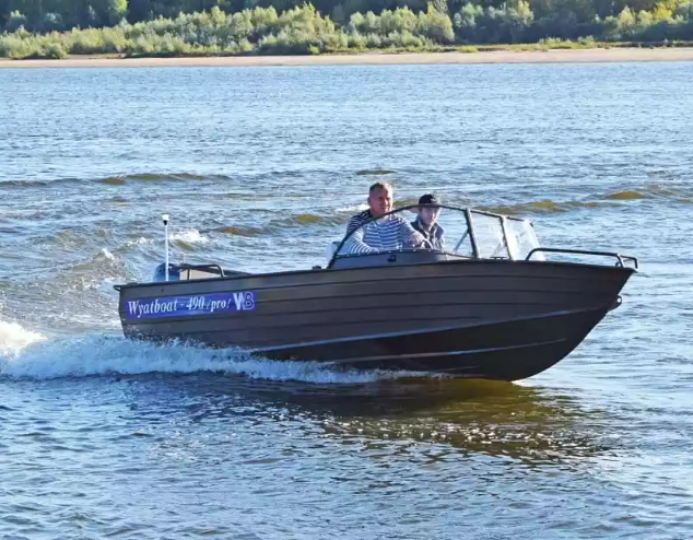 Алюминиевый катер Wyatboat-490 Pro в Прокопьевске