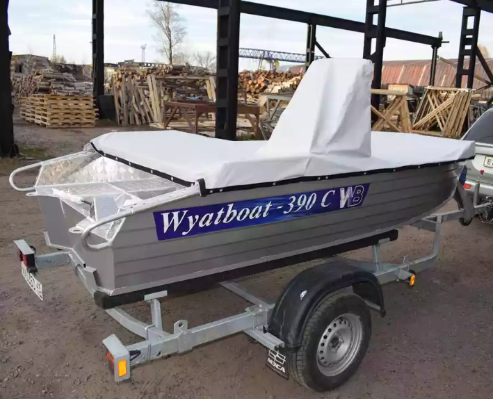 Алюминиевый катер Wyatboat-390 C в Прокопьевске