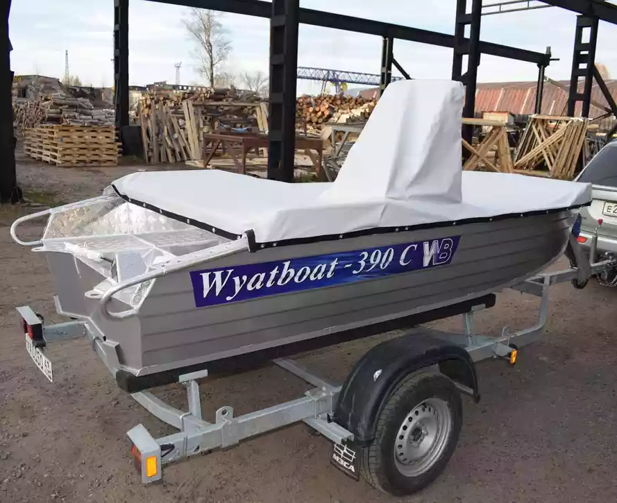 Алюминиевая лодка Wyatboat-390 C в Прокопьевске