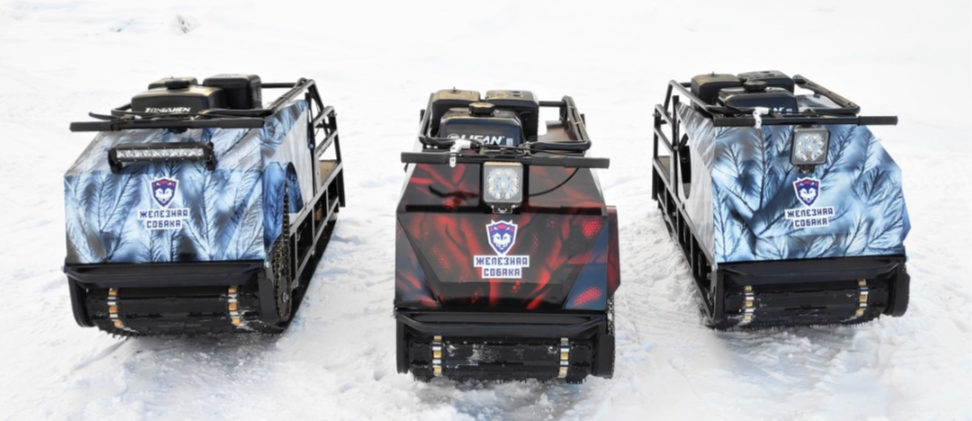 Мотобуксировщик Irondog (Железная собака) M500 15 Камуфляж Охотник в Прокопьевске