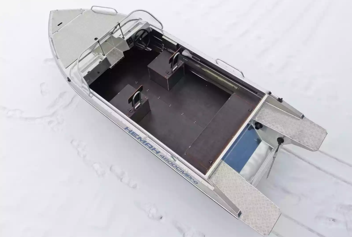 Алюминиевый катер Neman-480 DCM PRO в Прокопьевске