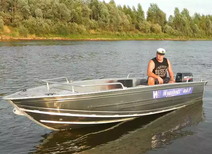 Алюминиевая лодка Wyatboat-460 P в Прокопьевске