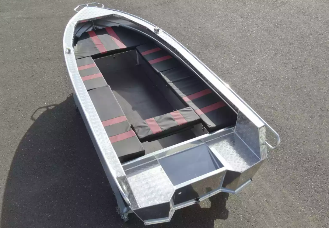 Алюминиевая лодка Wyatboat-390РМ увеличенный борт в Прокопьевске