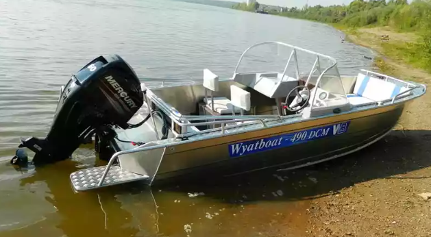Алюминиевый катер Wyatboat-490 DCM в Прокопьевске
