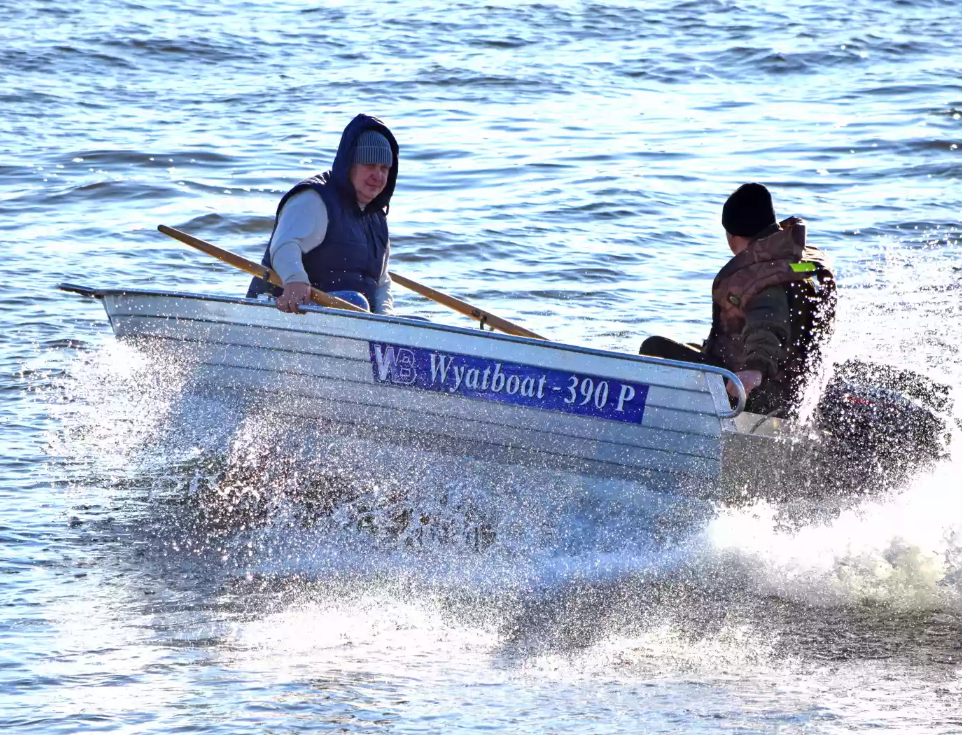 Алюминиевая лодка Wyatboat-390 P в Прокопьевске