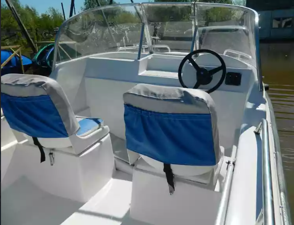 Стеклопластиковый катер Wyatboat-430 M (тримаран) в Прокопьевске