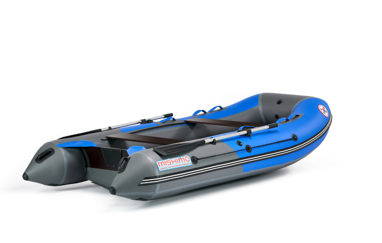 КОМПЛЕКТ ЛОДКА MISHIMO PRO 350 + ЛОДОЧНЫЙ МОТОР MARLIN MP 9.9 (15) AMHS PROLINE в Прокопьевске