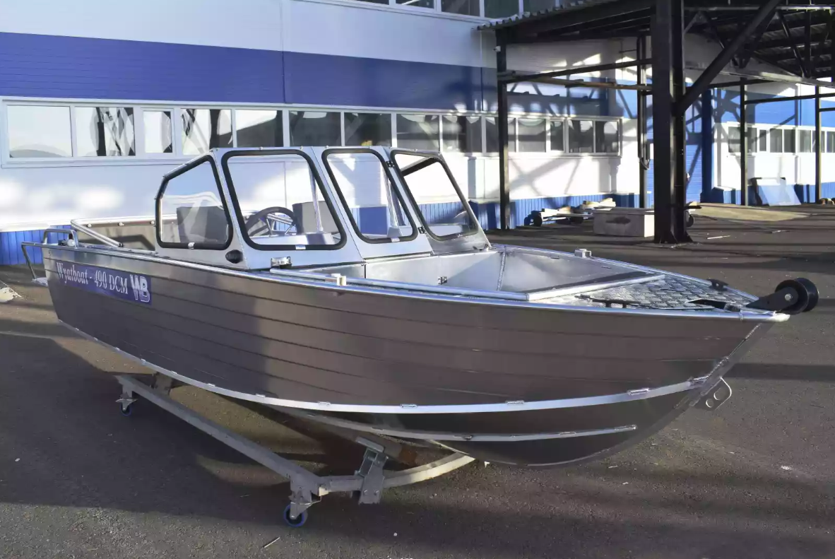 Алюминиевый катер Wyatboat-490 DCM Pro в Прокопьевске