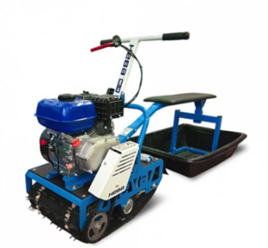 Мотобуксировщик НЕВА МС-1К с санями и сиденьем в Прокопьевске