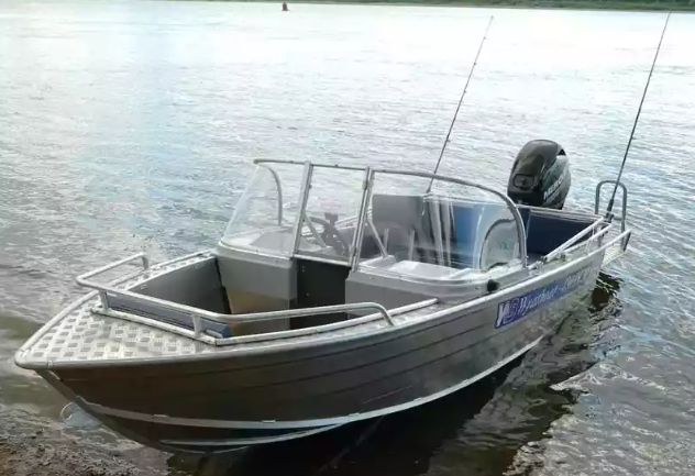 Алюминиевый катер Wyatboat-430T DCM Трансформер в Прокопьевске