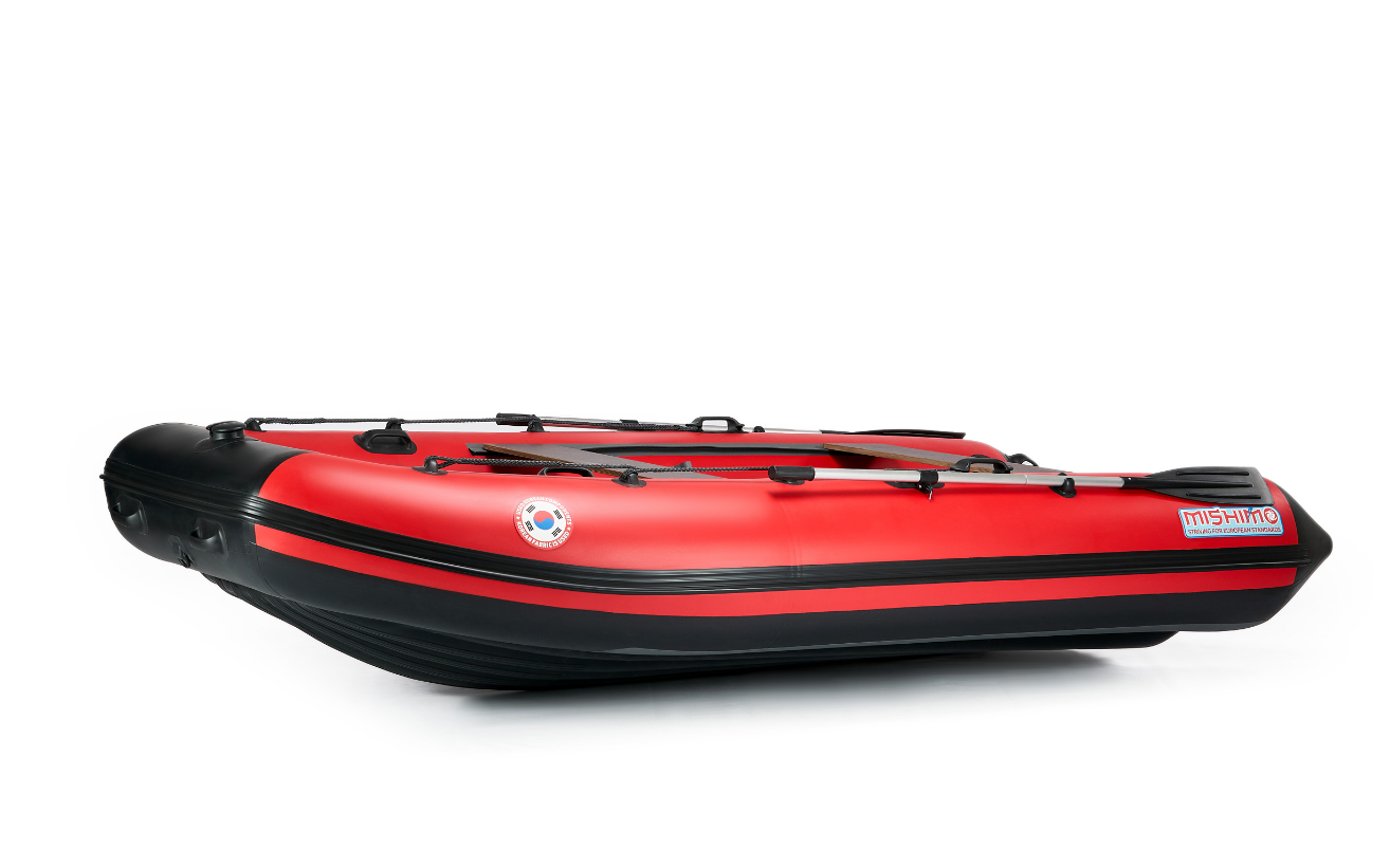 КОМПЛЕКТ ЛОДКА MISHIMO RAPID 380 PRO+ ЛОДОЧНЫЙ МОТОР MARLIN MP 9.9 (20) AMHS PROLINE FORCE в Прокопьевске