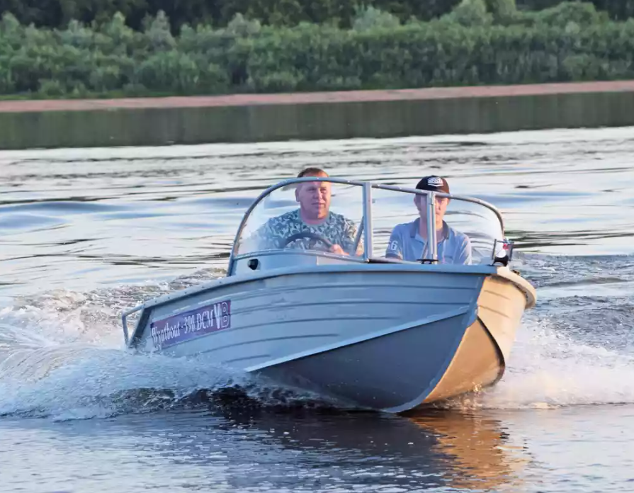 Алюминиевая лодка Wyatboat-390 DCM в Прокопьевске