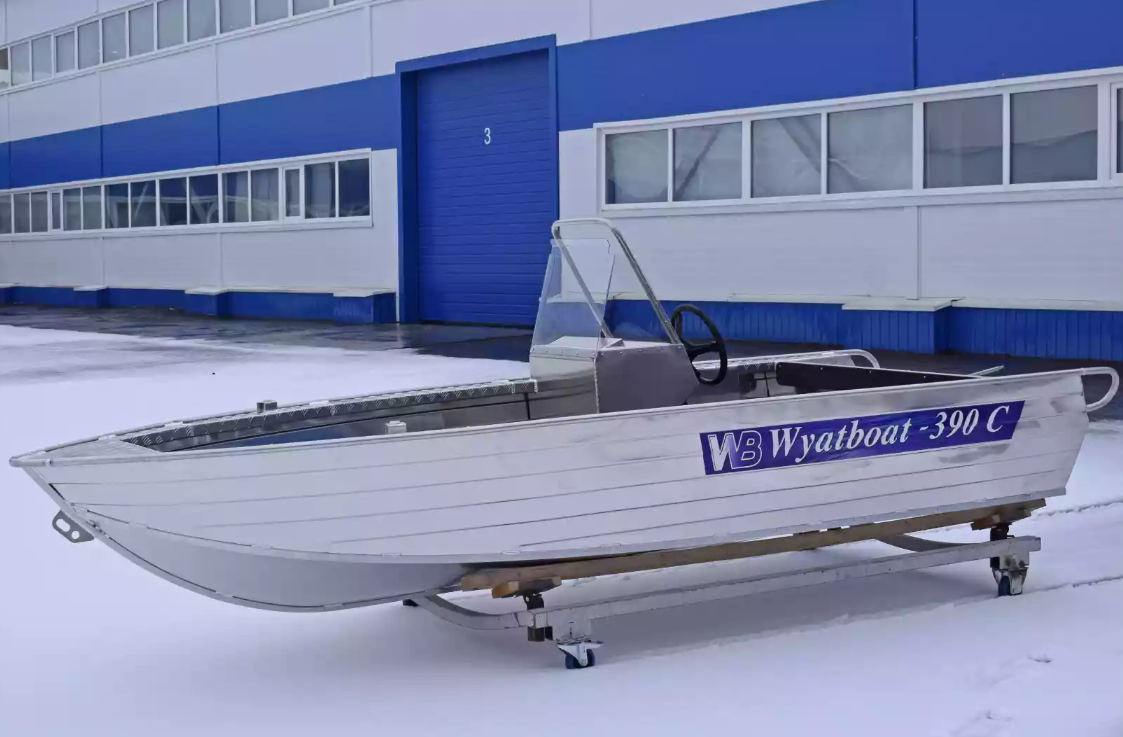 Алюминиевая лодка Wyatboat-390 C в Прокопьевске
