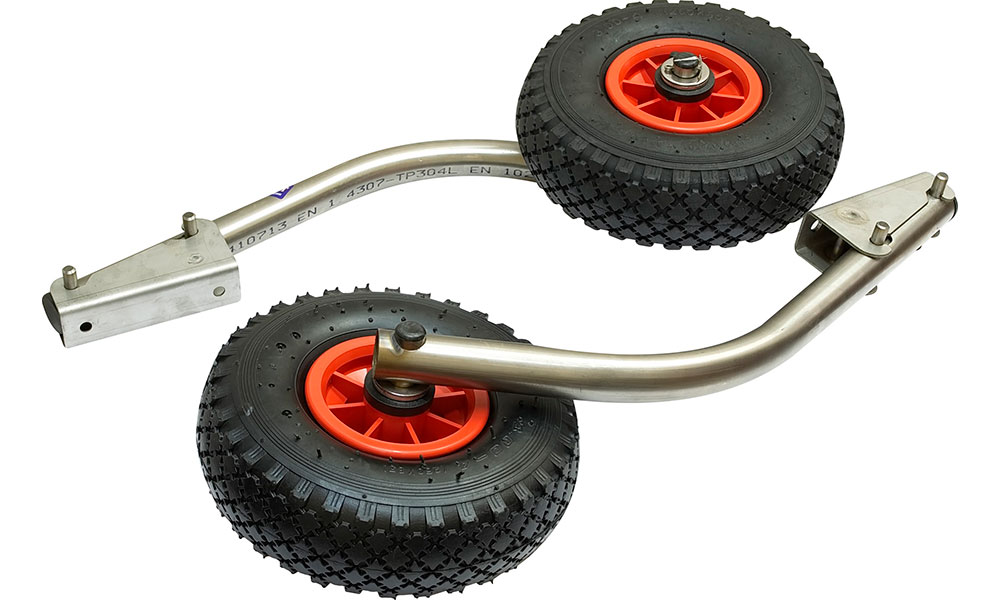 Транцевые колеса модульные для нднд из нержавеющей стали в Прокопьевске