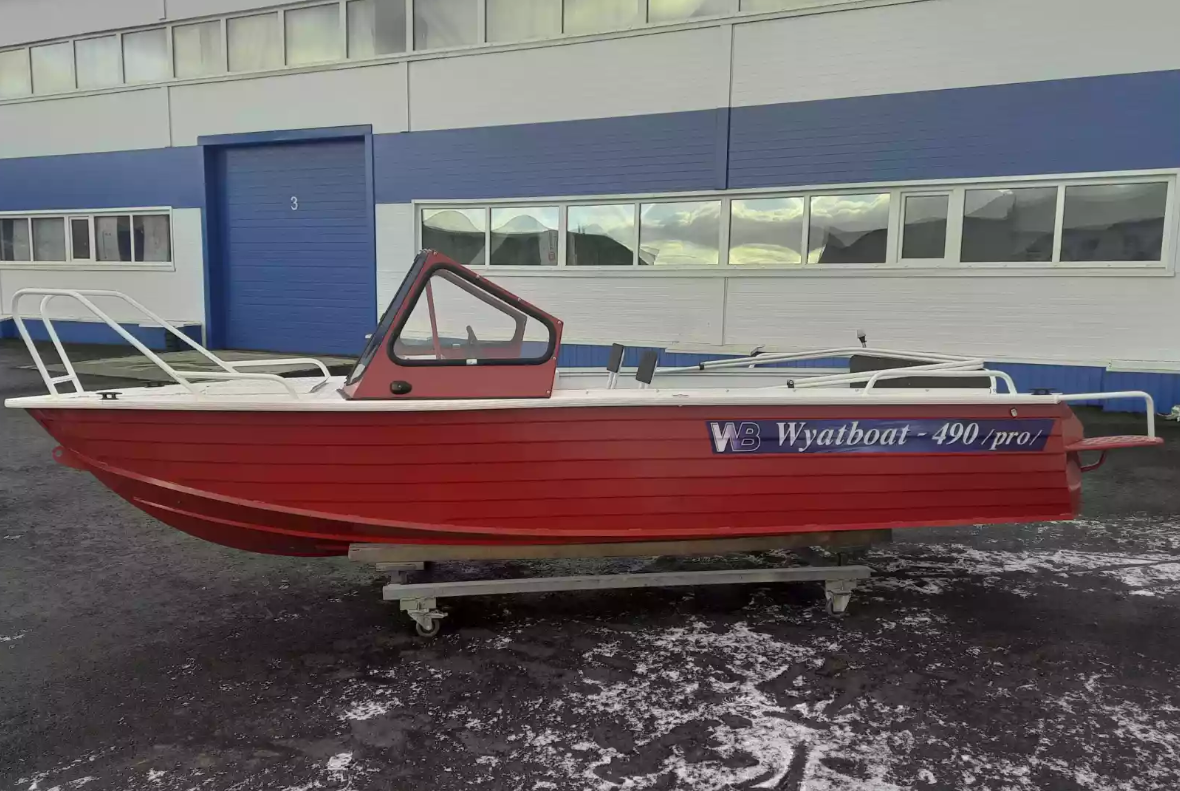 Алюминиевый катер Wyatboat-490 DCM Pro в Прокопьевске